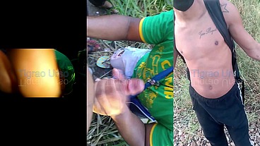 Leozinho mavambo na linha do trem