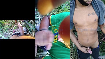 Leozinho mavambo na linha do trem
