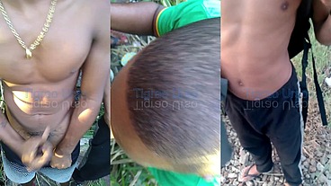 Leozinho mavambo na linha do trem