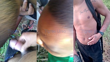 Leozinho mavambo na linha do trem