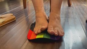 Mean American Karen Stinky Feet Worship Fourth of July Foot Humiliation and JOI Countdown