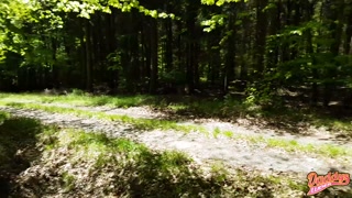 My first outdoor anal fuck!!