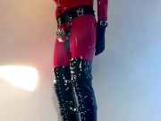 Doll Exhibition Tied on Turntable with Magic Wand