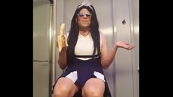 Me Eating A Banana