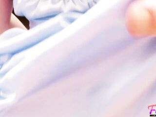 sissy girl Samantha Hall gets the D in advance of her scene begins