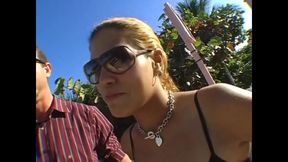 Her first threesome experience!!