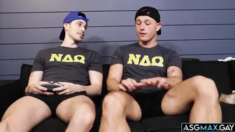 Frat Bros Kane Fox and Ryder Owens Compare Cocks and Fuck