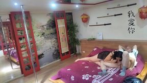 hot stepmom gets fucked rough in her bed by her big hard cock neighbor