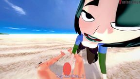 gwen fucking on the beach - red - total drama - full & pov on sheer & ptrn: fantasyking3