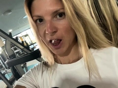 Public training in the gym