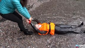 Lifejacket Mystery: Bound Girl Rescued by Leila - MP4