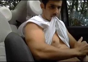 Naked Car Montage, Outdoor Masturbation Solo