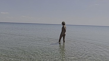 Just for you, Some More From the Beach, Shemale Nudist Encounter and Tease