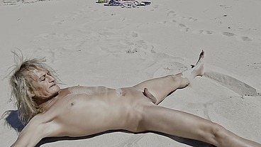 Just for you, Some More From the Beach, Shemale Nudist Encounter and Tease
