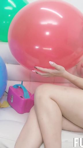 B2p 16 Masturbation Big Ballons Pop