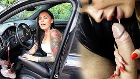 FICKEN IM PORSCHE CAYENNE GEILES BABE WILL SPERMA