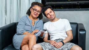 fat mature gets fucked in the ass by her stepson