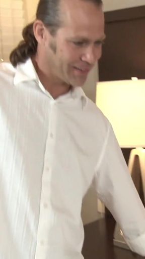 Emotional moment from &quot;Beautiful Hot Blonde Pornstar Alice Frost gets fucked by Two Big Cock Guys in a Wild Threesome Sex Party&quot;