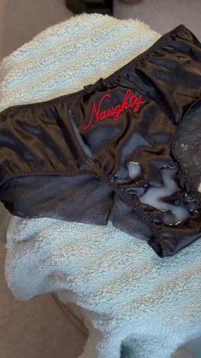 Cum on Wife's Panties 9