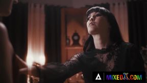 Misha Cross And Amirah Adara In Hungry Lesbian Vampires Suck Each Others Juicy Pussy To Survive