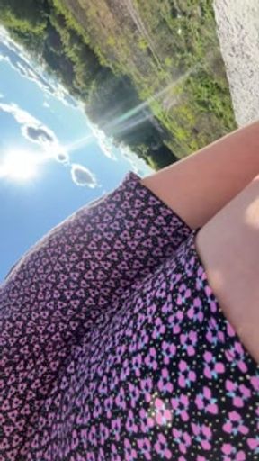 Brunette on the stand, do you want a sequel?)💋