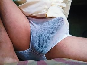 Desi indian old man mastrubation
