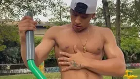 EastBoys.com: Cumshot at casting along with muscle gay