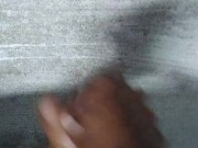 Masturbate while wearing  bra and panties