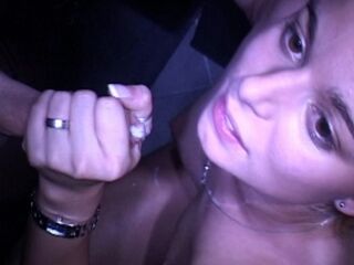 Fascinating Teen Melanie 1st Gloryhole
