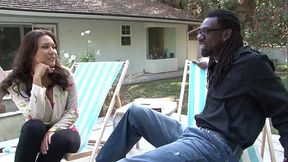 Horny Asian Brunette Takes A Massive Black Cock In Her Pussy SQF