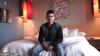 Onani, ansiktsprut, kukar, oklippt kuk, oklippt – oomskuren Jerry Cabrera rövknullande