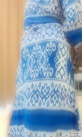 Blue and White