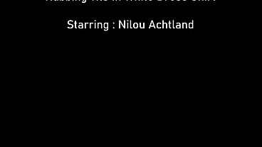 Rubbing Tits In White Dress Shirt : Nilou Achtland