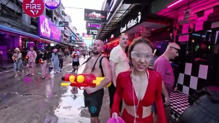 Songkran 2025 Soi 6 Pattaya Water Festival in Thailand, Part 4 [4K HDR Walking Tour]