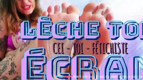 French Foot Frenzy: Voyeuristic Foot Worship, Suctioning and Squeezing Enthusiast's Fantasy