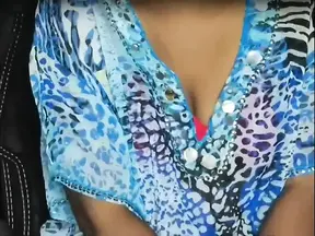 Sri Lankan MILF shows off huge natural tits and masturbates for fans