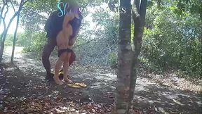 ousadinha no matinho esposa e o BBC