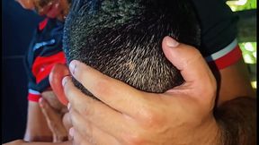 Twink Brasileiro saboroso &eacute_ fodido pelos amigos depois da partida de futebol - FULL Sheer.