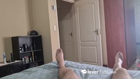 Swallowing cum after getting my pussy and asshole fucked, ass to mouth