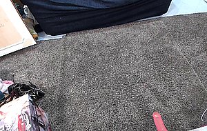 Camgirl tied up and ball gagged