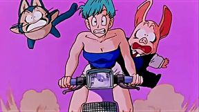 Dragon Bolas: Date prisa Goku, Roshi le quere meter la porringa a Bulma y ya la puso a mamarle las Bolas!LIVE ACTION