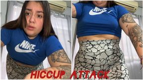 Hiccups while drinking mate