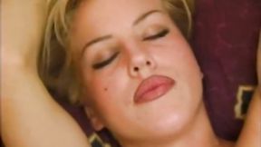 ”Attractive blonde skank Genee Rodgers has a fuck session”