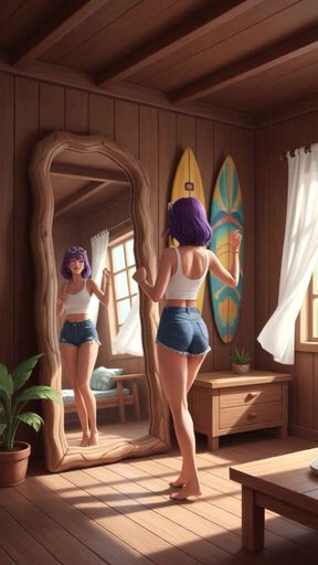 Towa's Naughty Beach Day: Sun-Drenched Curves to Sensual Soak The Reveal You Crave