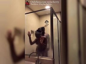 Ebony Couple Shower Sex