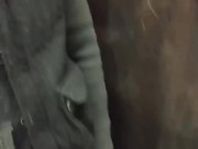 Asher Devin Piss In Public Restroom