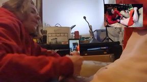 Heather Kane Laughs at How Quick his Balls Came!