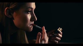 Tiffany Tatum Smoking Cigarette Fetish - POV: Blonde Slut Smoke Porn Blowjob