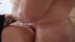 POV: Your MILF Neighbor Said She's Into Bondage    Now She's Tied Up&Begging For Your Anal Creampie