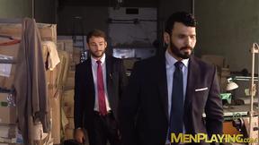 ”Classy stud sucks shaft & spreads asscheeks for assfucking”